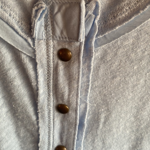 Free People NWT Love Language Oversized Sleeveless Linen & Cotton Tank small - Picture 10 of 13